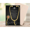 Editable Nurse Graduation Invitation Black and Gold Template